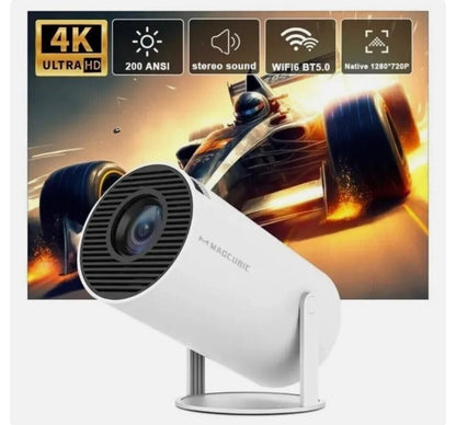 Magcubic Projector HY300 PRO 4K Android 11 Dual Wifi6 260ANSI Allwinner H713 BT